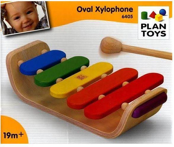Actual product image Plantoys Oval xylophone (Multilingual)