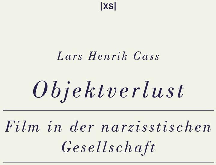 Actual product image XS-Verlag Objektverlust (German, Lars Henrik Gass, 2025)