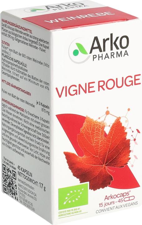 Actual product image Arkopharma Weinrebe (45 pcs., Capsules, 42 g)