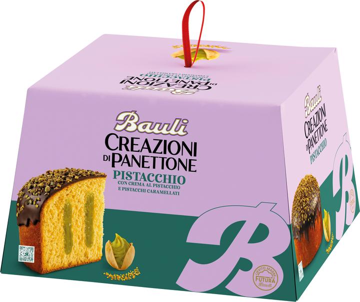 Bauli Panettone sicilian pistachio (750 g)