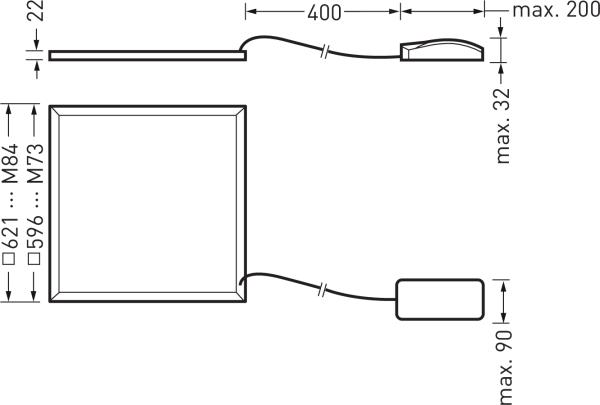 Produktbild Trilux LED-Einbauwannenleuchte ArimoFit M84#7534040