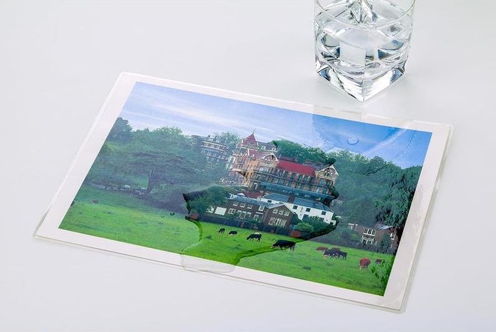 Actual product image Peach Laminating foil A5, 80 µm, 100 pieces, glossy (A5, 100 Piece, 80 µm)