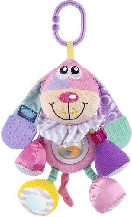 Playgro Chien d'activité - Rose (10188403)