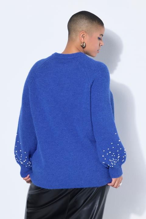 Produktbild Studio Untold Pullover, Classic Shape, Zierperlen, Ballonärmel (58, 60)