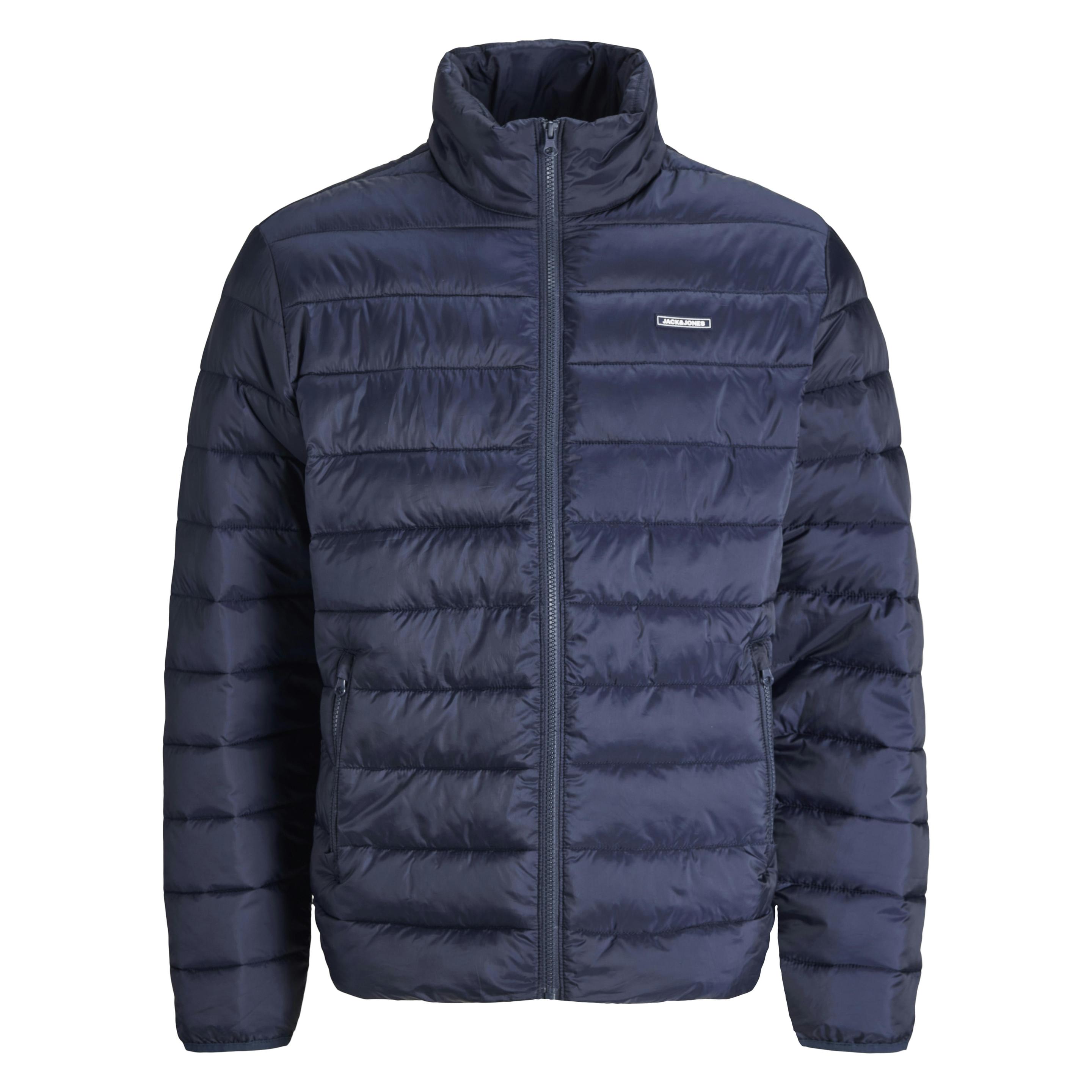 Jack & Jones, Herren, Winterjacken, Louis Leichte Stehkragenjacke, Blau