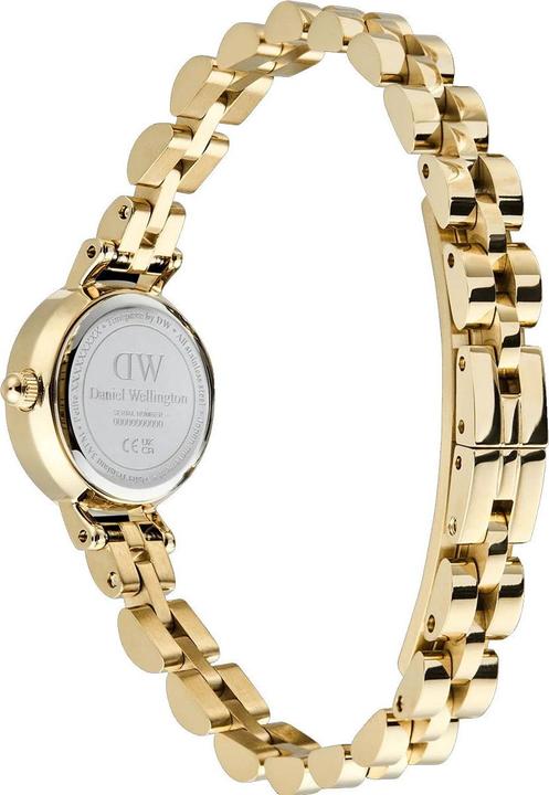 Immagine prodotto Daniel Wellington - Petite Mini 19 Arch 3-Link White Gold DW00100855 (Orologio da polso analogico, 19 mm)