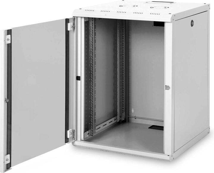 Actual product image Digitus DN-19 16U-6/6 Wall cabinet (16 RU, 19 inch rack)