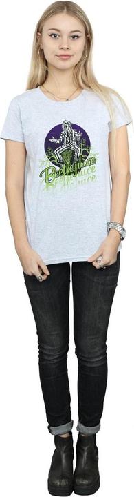 Immagine prodotto Beetlejuice Maglietta da donna/ragazzo in cotone Faded Pose (M)