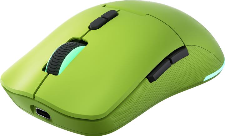 Actual product image Lenovo Legion M220 Wireless RGB Gaming Mouse - Surge Green (P) (Cable, Wireless)