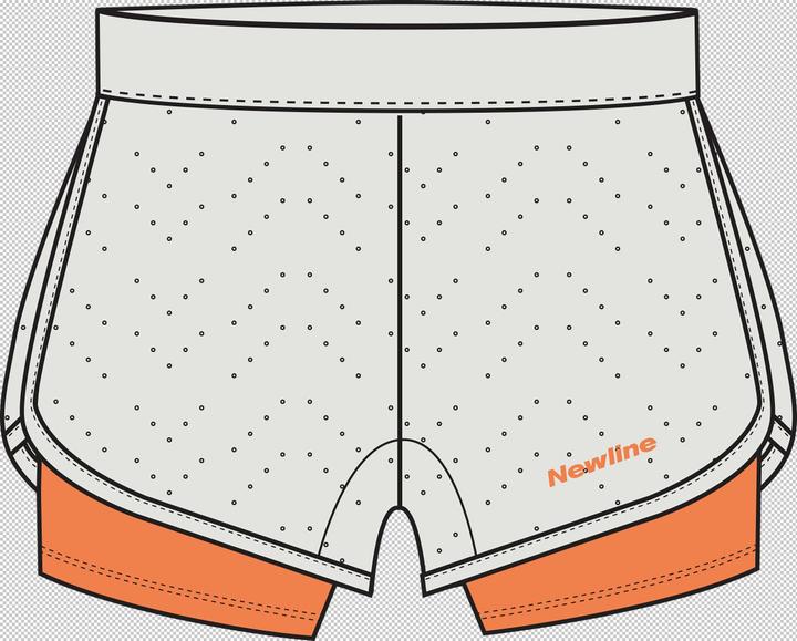 Produktbild Newline shorts für damen newine back 2-ay (L)