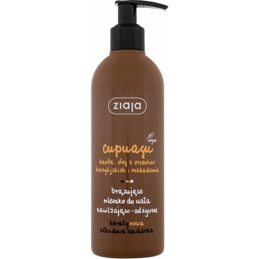 Ziaja, Selbstbräuner, Cupuacu Body Milk - (Selbstbräunungstuch, 300 ml)