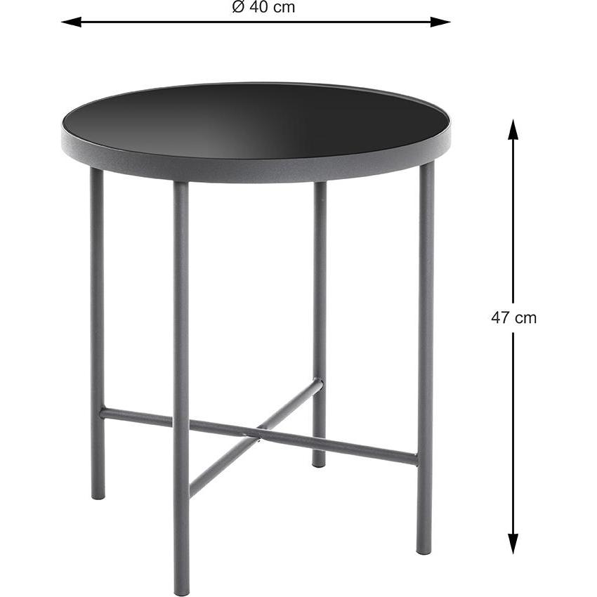 Thumbnail - HAKU Möbel, Couchtisch + Beistelltisch, Nila (40 x 40 x 47 cm)