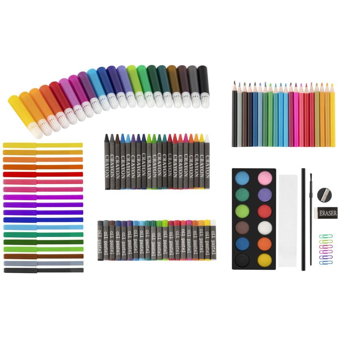 Thumbnail - Grafix Wooden Colouring Case - 180 pcs (150088)