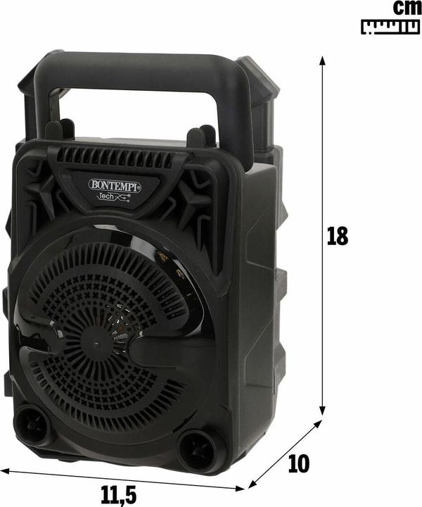 Image du produit Bontempi Lautsprecher mit Karaoke Mikrofon 12 Stück