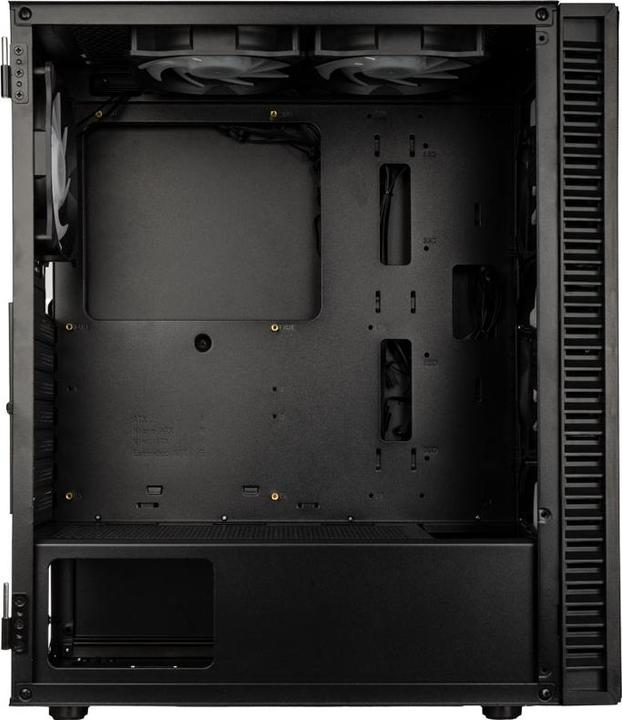 Actual product image Kolink Observatory HF Plus Mesh ARGB Midi Tower Case - Black