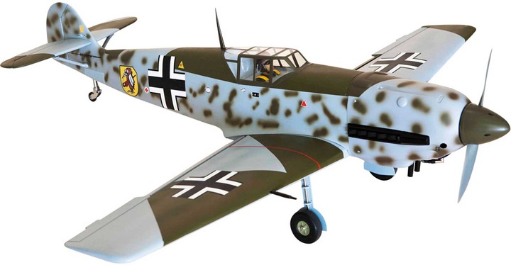 Actual product image Seagull Models messerschmitt bf-109 (me-109) arf warbird with mechanical retractable landing gear (Scale Helicopter)