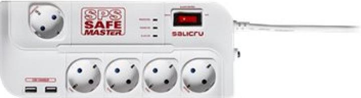 Actual product image Salicru SPS Safe Master Active electrical protectors (5x, CEE 7/3, 1.80 m)
