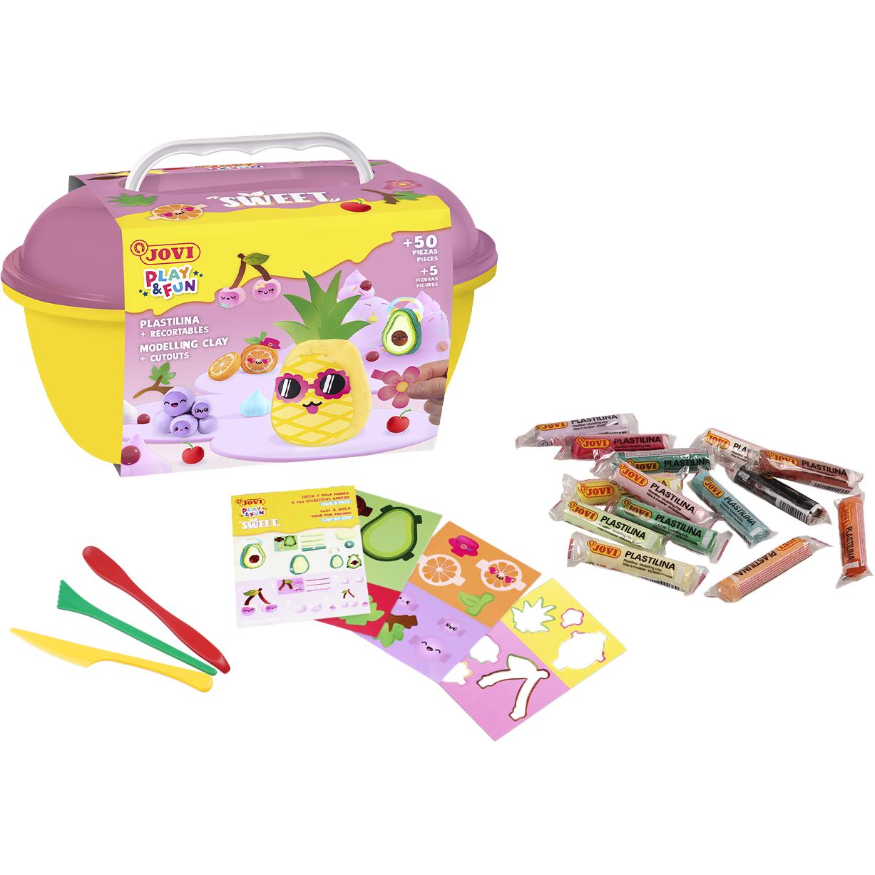 Jovi Play&Fun Knete Früchte (2202-JV)