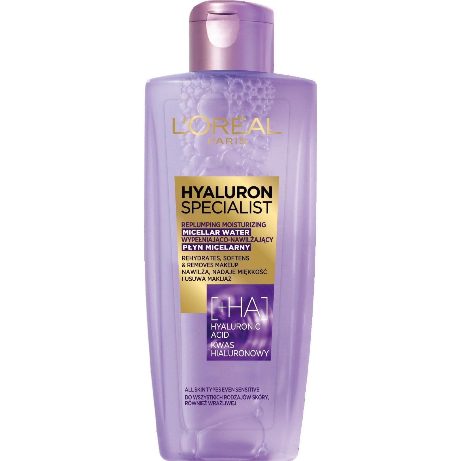 L'oréal Paris , Pulizia Viso, L'oreal Hyaluron Specialist Liquido Micellare Riempitivo E Idratante 200Ml (Tonico Per Il Viso, 200 Ml)
