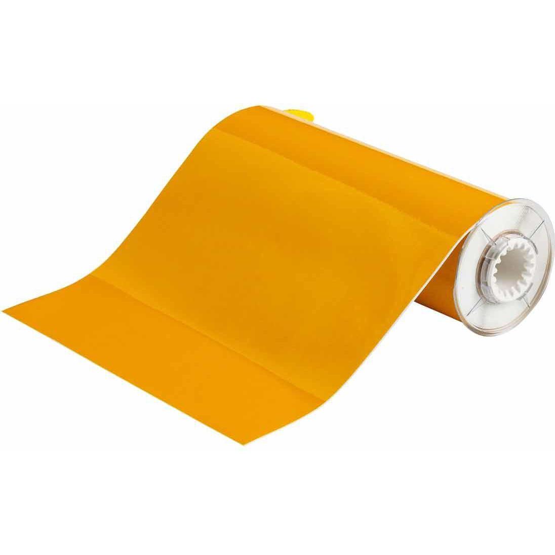 Brady, Etiketten, B85-250x10-584-YL, reflektierendes Vinylband, Gelb, glänzend, 250.00 mm x 10.00 m, permanent