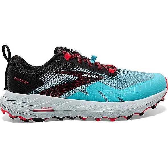 Brooks Running, Damen, Laufschuhe, Traillaufschuhe Cascadia 17 (39), Blau
