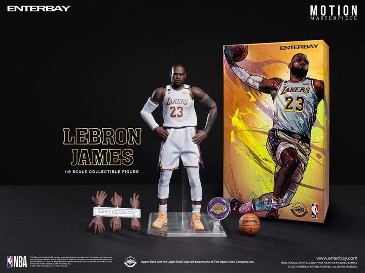 Image du produit Enterbay NBA Collection figurine Motion Masterpiece 1/9 LeBron James (LA Lakers) 23 cm