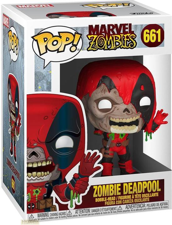 Actual product image Funko POP! - Deadpool: Zombie Deadpool