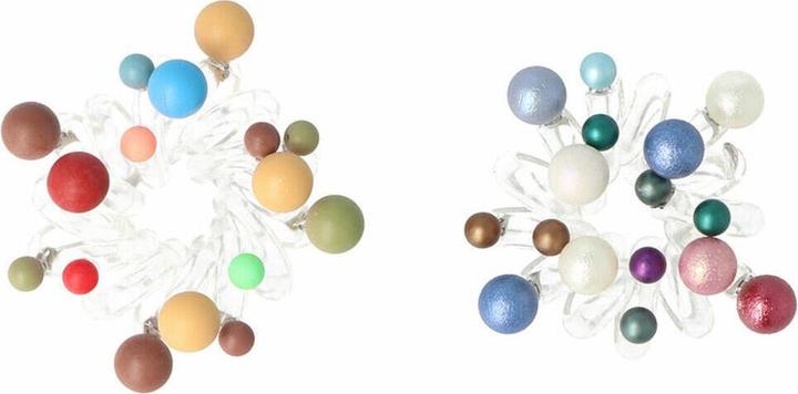 Immagine prodotto Inca Elastici per Capelli Multicolore Palline Piccole (Elastico per capelli)