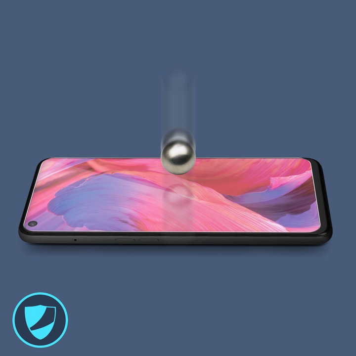 Produktbild Avizar Kristallklare Folie, Glas-Displayschutz (1 Stück, Oppo A74 5G, Oppo A54 5G)