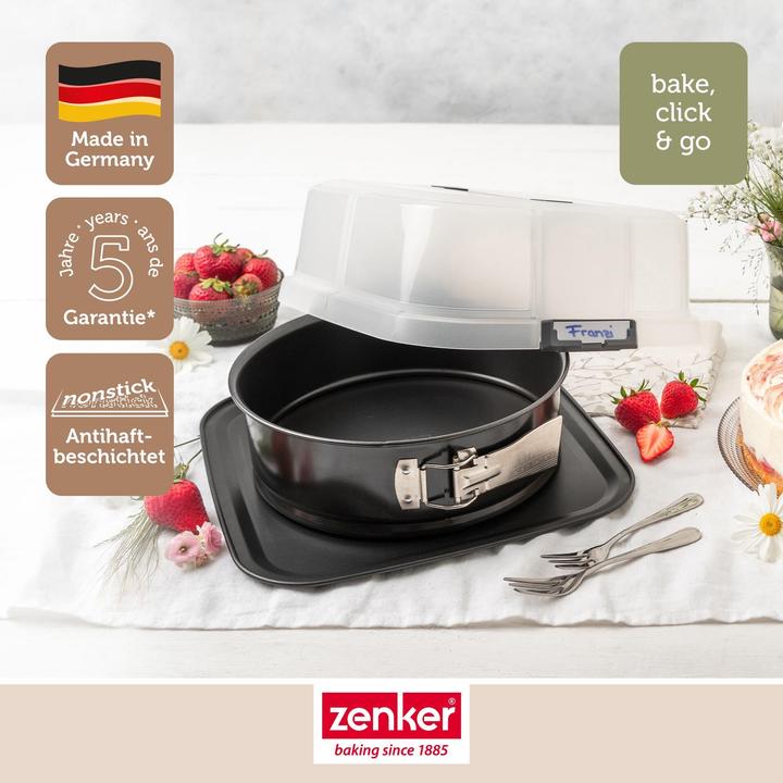 Produktbild Zenker Springform Ø24cm Bake,Click&Go (24 cm)