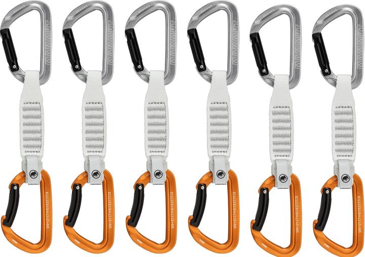 Mammut Sender Keylock 12 cm 6-Pack Quickdraws