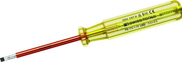 Actual product image PB Swiss Tools Indicateur de tension PB 175 Gr. 1 75 mm DEL (Port)