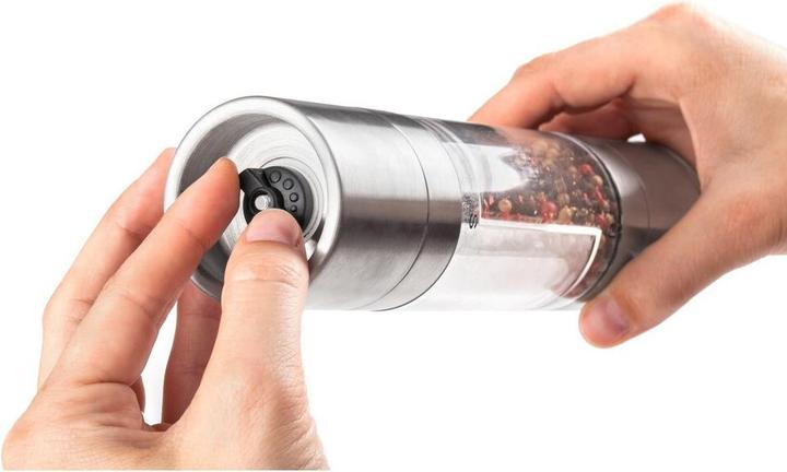 Productafbeelding Lamart LT7014 kruidenmolen Zout & pepermolen Roestvrij staal, Transparant (Peper, Zout)