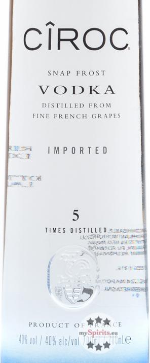 Immagine prodotto Cìroc Vodka (1 x 70 cl)