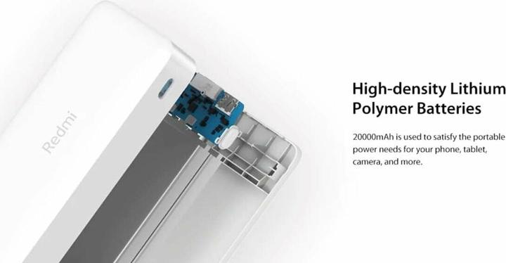 Produktbild Xiaomi Redmi Akkuladegerät (20000 mAh, 18 W, 74 Wh)