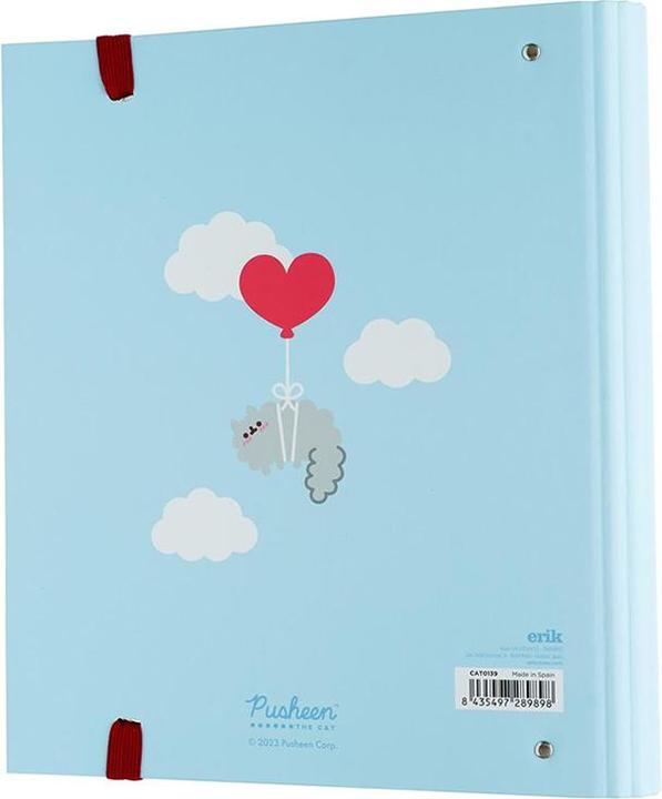 Productafbeelding Pusheen - Map uit de Purrfect Love collectie (4 ringen) (A4, 1 Stuk)