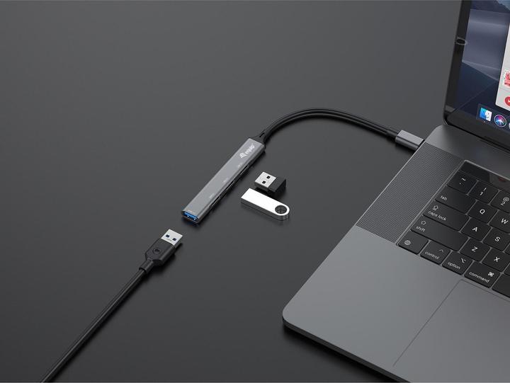 Actual product image equip 128961 (USB-C, 4 Ports)