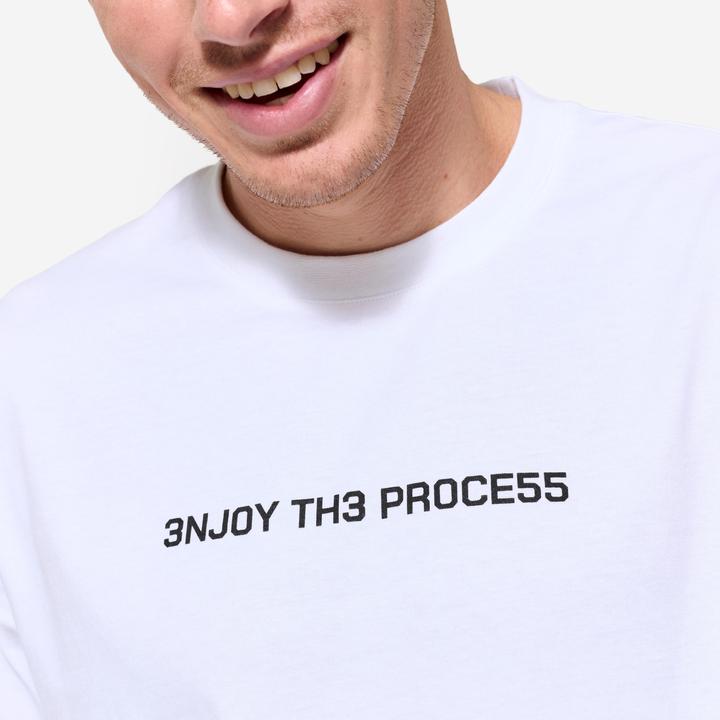 Actual product image Domyos T-Shirt Herren Baumwolle Regular - weiss (4XL)