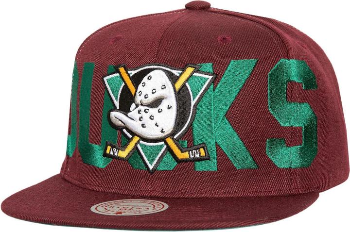 Image du produit Mitchell & Ness Snapback Cap FULL FRONTAL Anaheim Ducks (Taille unique)