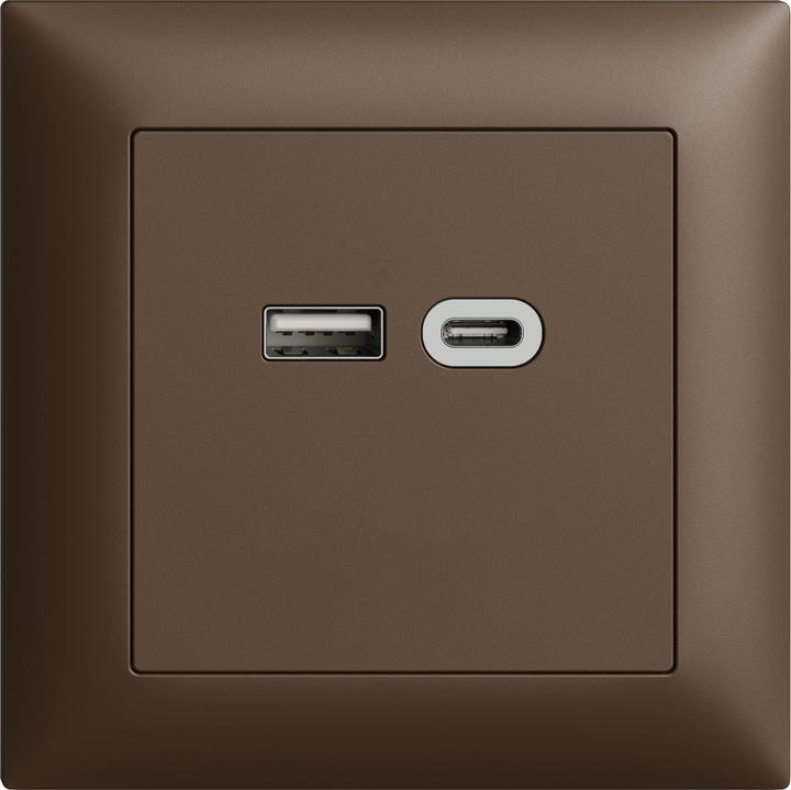 Produktbild Feller EDIZIOdue colore UP-Ladesteckdose USB A+C co