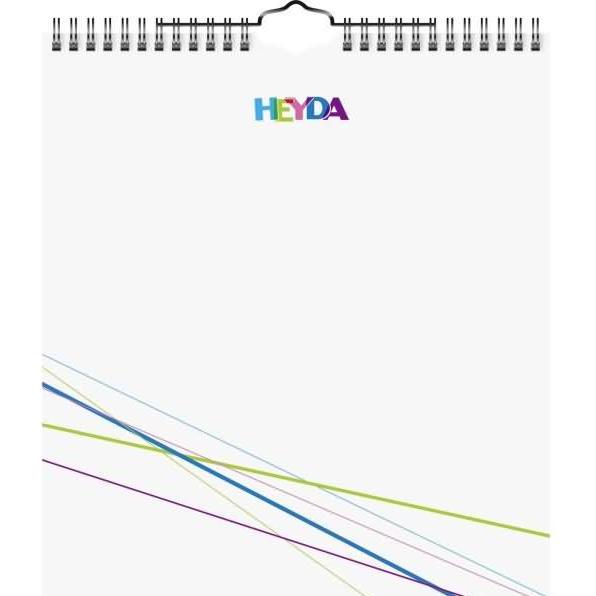 Thumbnail - Heyda, Kalender, Kreativkalender 21,5x24cm weiss