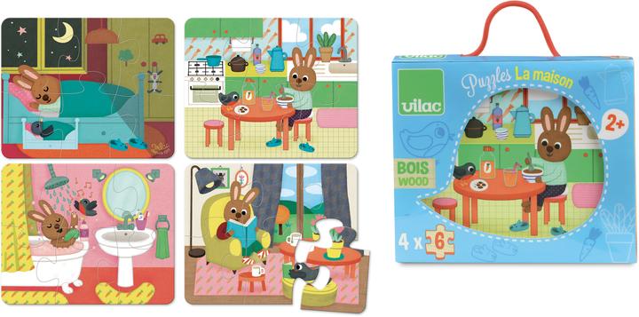 Produktbild Vilac Puzzle "Das Haus" (24 Teile)