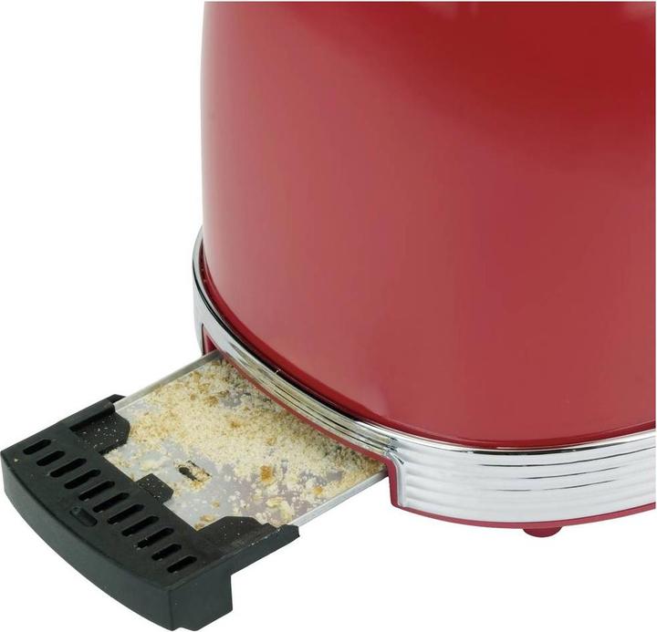 Actual product image Korona 2 slice toaster retro red 21668