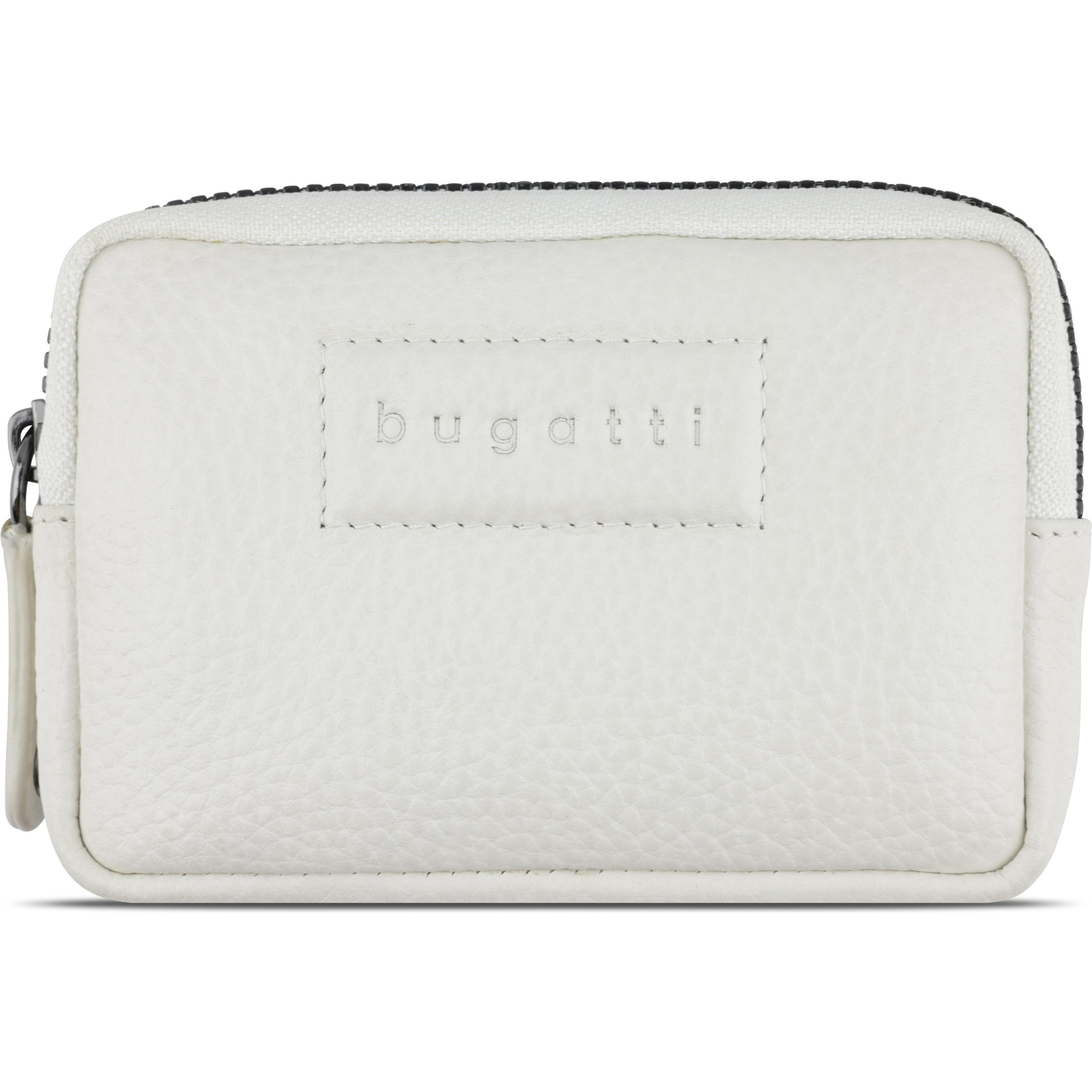 Bugatti, Damen, Portemonnaie, Elsa Schlüsseletui Leder 10.5 cm, Weiss