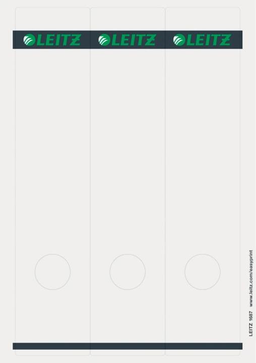 Image du produit Leitz Étiquettes de dos imprimables sur PC pour classeurs de qualité 180