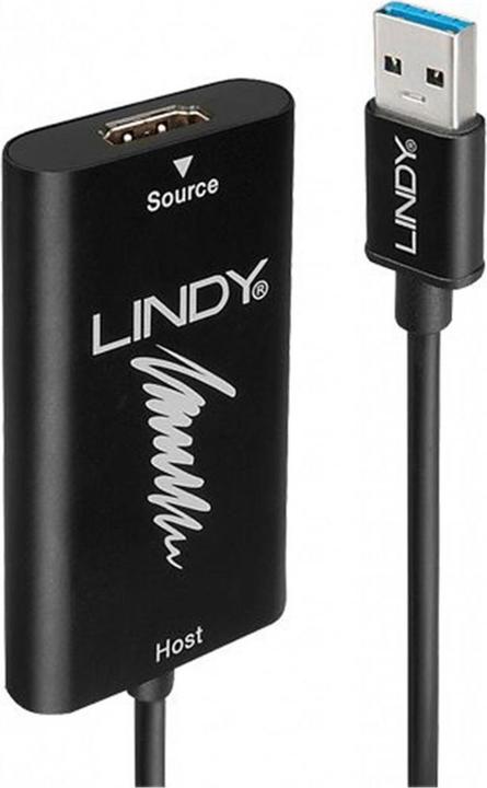 Produktbild Lindy USB Typ-A zu (HDMI, 15 cm)