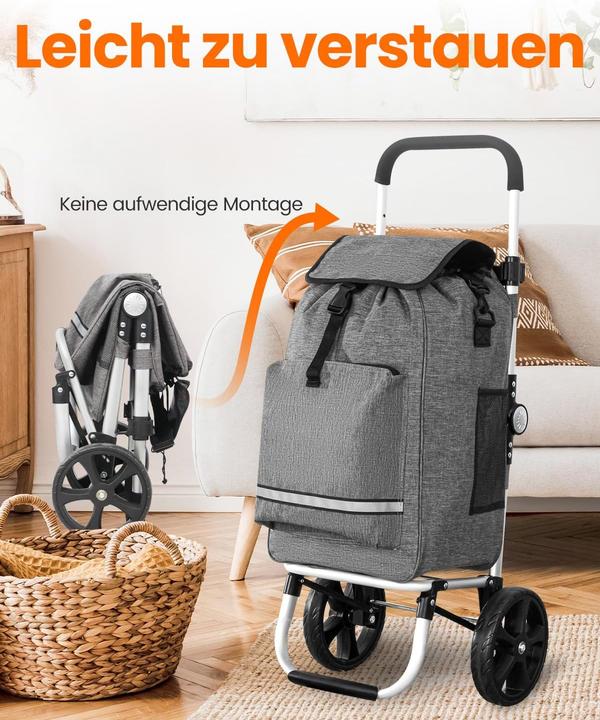 Produktbild Homecall Einkaufstrolley mit Kühlfunktion
