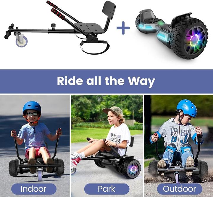 Actual product image Sisigad Hoverboard with Seat Mount