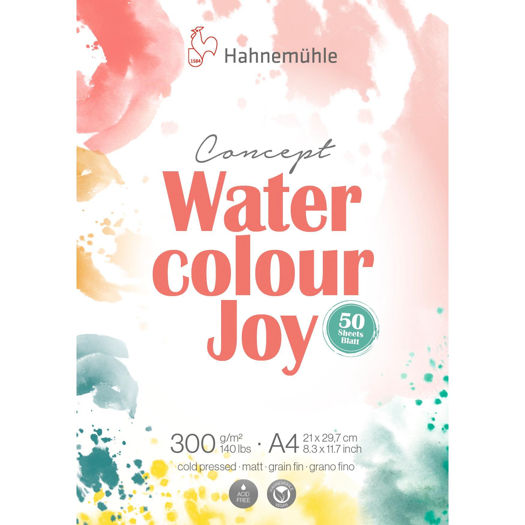 HahnemüHle, Quaderni + Bloc Notes, Concept - Aquarellblock (A4)