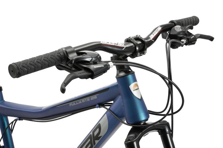 Actual product image Bikestar Fully mountain bike